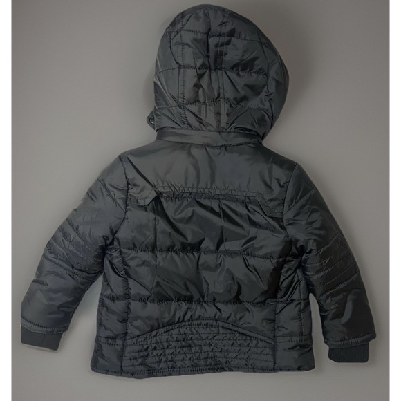 New Buckle Urban Republic Hooded Jacket 3T Black Toddler Boy Snow Warm Ski Coat - Picture 7 of 8